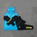 23/24 Arsenal Blue Hooded Edition Classic Jacket Training Suit (Top+Pant)-8729122