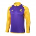 23/24 Real Madrid Purple Yellow Edition Classic Jacket Training Suit (Top+Pant)-3581547