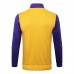 23/24 Real Madrid Purple Yellow Edition Classic Jacket Training Suit (Top+Pant)-7236235
