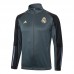 23/24 Real Madrid Gray Black Edition Classic Jacket Training Suit (Top+Pant)-7450959