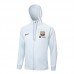 23/24 Barcelona White Edition Classic Jacket Training Suit (Top+Pant)-5474218