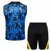 23/24 Chelsea Training Blue Jersey Kit Sleeveless (Vest + Short)-9030991