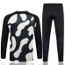 23/24 Paris Saint-Germain PSG Black White Edition Classic Jacket Training Suit (Top+Pant)-115299