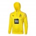 23/24 Borussia Dortmund Yellow Hooed Edition Classic Jacket Training Suit (Top+Pant)-8684679