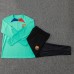23/24 Barcelona Green Edition Classic Jacket Training Suit (Top+Pant)-4879098