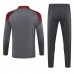 23/24 Manchester City Gray Red Edition Classic Jacket Training Suit (Top+Pant)-1880779