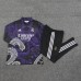 23/24 Real Madrid Black Purple Edition Classic Jacket Training Suit (Top+Pant)-2141680