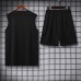 23/24 Paris Saint-Germain PSG Training Black Jersey Kit Sleeveless (Vest + Short)-6149922