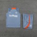 23/24 Inter Milan Training Gray Jersey Kit Sleeveless (Vest + Short)-3020103