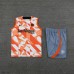 23/24 Inter Milan Training Orange White Jersey Kit Sleeveless (Vest + Short)-377916