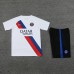 23/24 Paris Saint-Germain PSG Training White Jersey Kit short Sleeve (Shirt + Short)-3760724