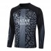 23/24 Paris Saint-Germain PSG Black Gray Edition Classic Jacket Training Suit (Top+Pant)-949733