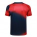 23/24 Paris Saint-Germain PSG Training Navy Blue Red Jersey Kit short Sleeve (Shirt + Short)-7539494