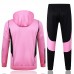 23/24 Miami Pink Hooded Edition Classic Jacket Training Suit (Top+Pant)-9730800