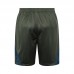 23/24 Paris Saint-Germain PSG Training Army Green Jersey Kit short Sleeve (Shirt + Short)-7850677