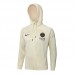23/24 Paris Saint-Germain PSG Khaki Hooded Edition Classic Jacket Training Suit (Top+Pant)-8351781