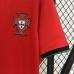 2024 Portugal Home Red Jersey Kit short sleeve-8806133