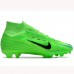 Air Zoom Mercurial Superfly IX Elite FG Soccer Shoes-Green/Black-5818615