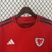 2024 Wales Home Red Jersey Kit short sleeve-7188866