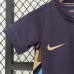 2024 Kids England Away Brown Kids Jersey Kit short Sleeve (Shirt + Short)-2237124