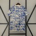 2023 Japan Special Edition Blue Khaki Jersey Kit short sleeve-2429429