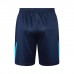 23/24 Chelsea Training Navy Blue Jersey Kit short Sleeve (Shirt + Short)-3762384