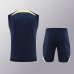 24/25 America Training Nvay Blue Jersey Kit Sleeveless (Vest + Short)-659636