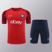 24/25 Napoli Naples Training Red Jersey Kit short Sleeve (Shirt + Short)-6606242