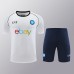 24/25 Napoli Naples Training White Jersey Kit short Sleeve (Shirt + Short)-2632488