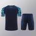 24/25 Napoli Naples Training Navy Blue Jersey Kit short Sleeve (Shirt + Short)-608910