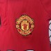 Retro kids 98/99 Manchester United M-U Home Red White Kids Jersey Kit short Sleeve (Shirt + Short)-7534339