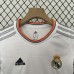Retro kids 13/14 Real Madrid home White Kids Jersey Kit short Sleeve (Shirt + Short)-6515736