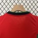 2024 Kids Portugal Home Red Kids Jersey Kit short Sleeve (Shirt + Short)-4741774