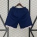 2024 England Home Shorts Navy Blue Shorts Jersey-6340883