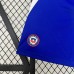 2024 Chile Home Shorts Blue White Shorts Jersey-8745190