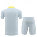 23/24 Liverpool Training Gray Jersey Kit short Sleeve (Shirt + Short)-8862875