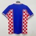 Retro 1998 Croatia Away Blue Red Jersey Kit short sleeve-8095166