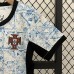2024 Kids Portugal Away Kids White Blue Jersey Kit short sleeve (Shirt + Short + Socks)-7540034