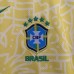 2024 Kids Brazil Home Kids Yellow Jersey Kit short sleeve (Shirt + Short + Socks)-5070469
