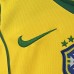 Retro 2004 Kids Brazil Home Yellow Green Kids Jersey Kit short sleeve (Shirt + Short)-3855296