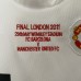 Retro 10/11 Kids Manchester United M-U Away Champions League White Kids Jersey Kit short sleeve (Shirt + Short)-5316390