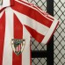 Retro 95/97 Kids Athletic Bilbao Home White Red Kids Jersey Kit short sleeve (Shirt + Short)-626285
