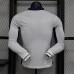 2024 England Home White Jersey Kit Long sleeve (Player Version)-4104252