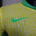 2024 Brazil Home Yellow Jersey Kit Long sleeve (Player Version)-5062612
