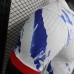 2024 Norway Away White Blue Jersey Kit short sleeve (Player Version)-6530774