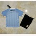 2024 Kids Uruguay Home Kids Blue Jersey Kit short sleeve (Shirt + Short)-7875404