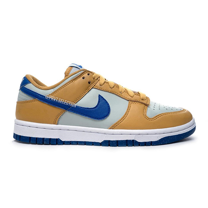 SB Dunk Low Next Nature“Wheat Gold”Running Shoes-Yellow/White-4376667