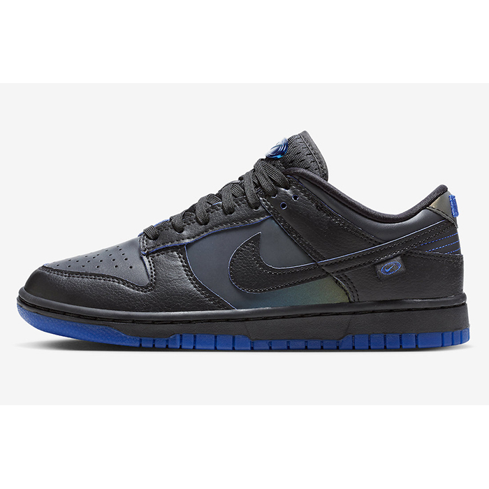 SB Dunk Low Running Shoes-Black/Blue-1363837