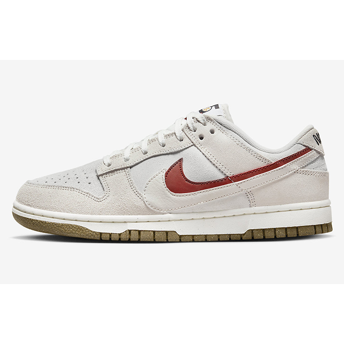 SB Dunk Low SE“85”Running Shoes-White/Red-321456
