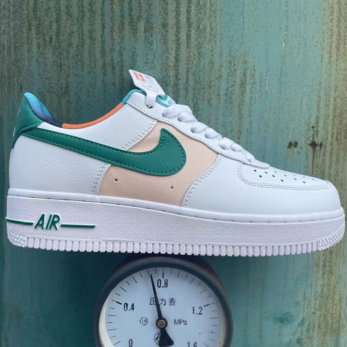 Air Force 1 AF1 Running Shoes-White/Green-9690956
